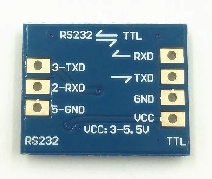 RS232 SP3232 TTL flash line серия модуль Модуль поворота тяжелая золотая пластина |