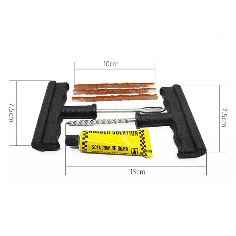 LENTAI 1 набор авто инструмент для ремонта бескамерных шин комплект шины с защитой
