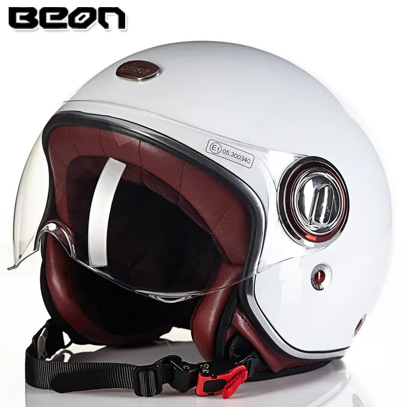 BEON модный moto rcycle шлем Ретро шлем двойной объектив шлем falf шлем moto casco B-216 из АБС и поликарбоната