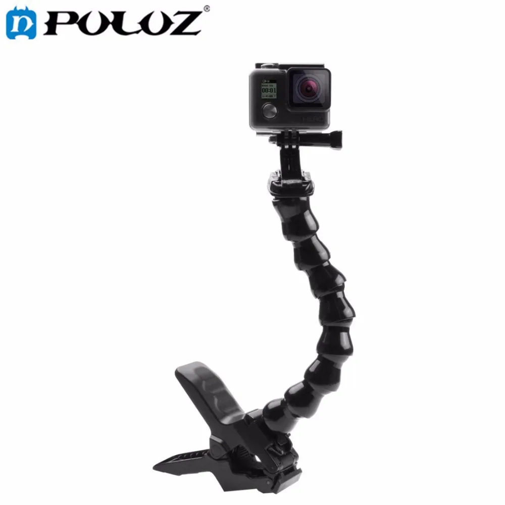 Для GO PRO Аксессуары Челюсти Гибкий зажим Крепление и регулируемая Шея для DJI Osmo