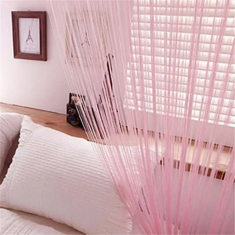 Занавеска для окон и дверей гостиной 200x100 см делитель пряжа занавеска лента