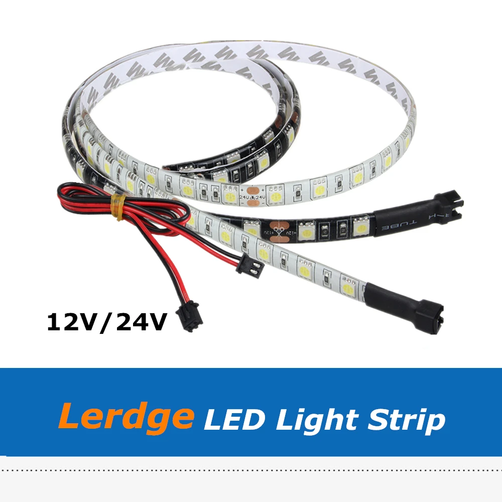 2 шт. материнская плата Lerdge 3D принтеры аксессуар 12V 24V 60 см светильник Светодиодные