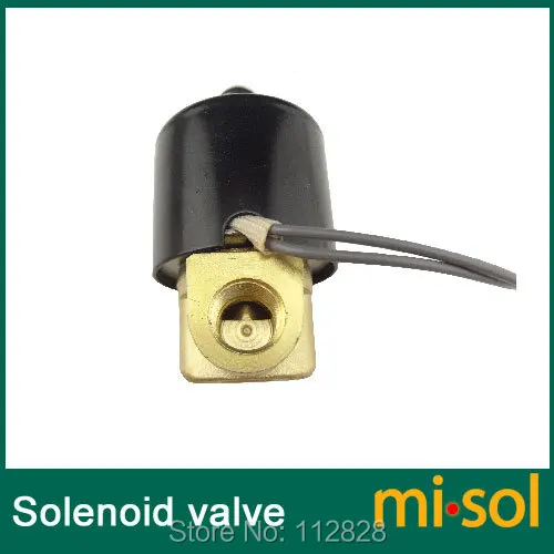 

New DC 12V Electric Solenoid Valve 1/4' for Air Water Gas Diesel