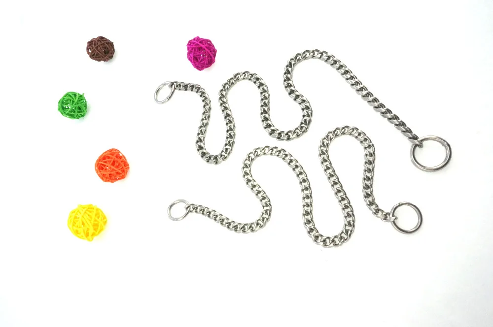 

Gujia 8200 High Quality Durable P Chock Training Chain Stainless Steel Dog Collar Products for Pets chocker
