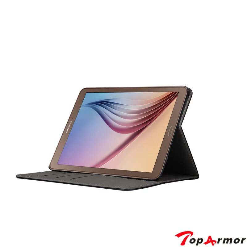 TopArmor модный бумажник с ручным ремнем ID card pu кожаный чехол-подставка для samsung Galaxy Tab