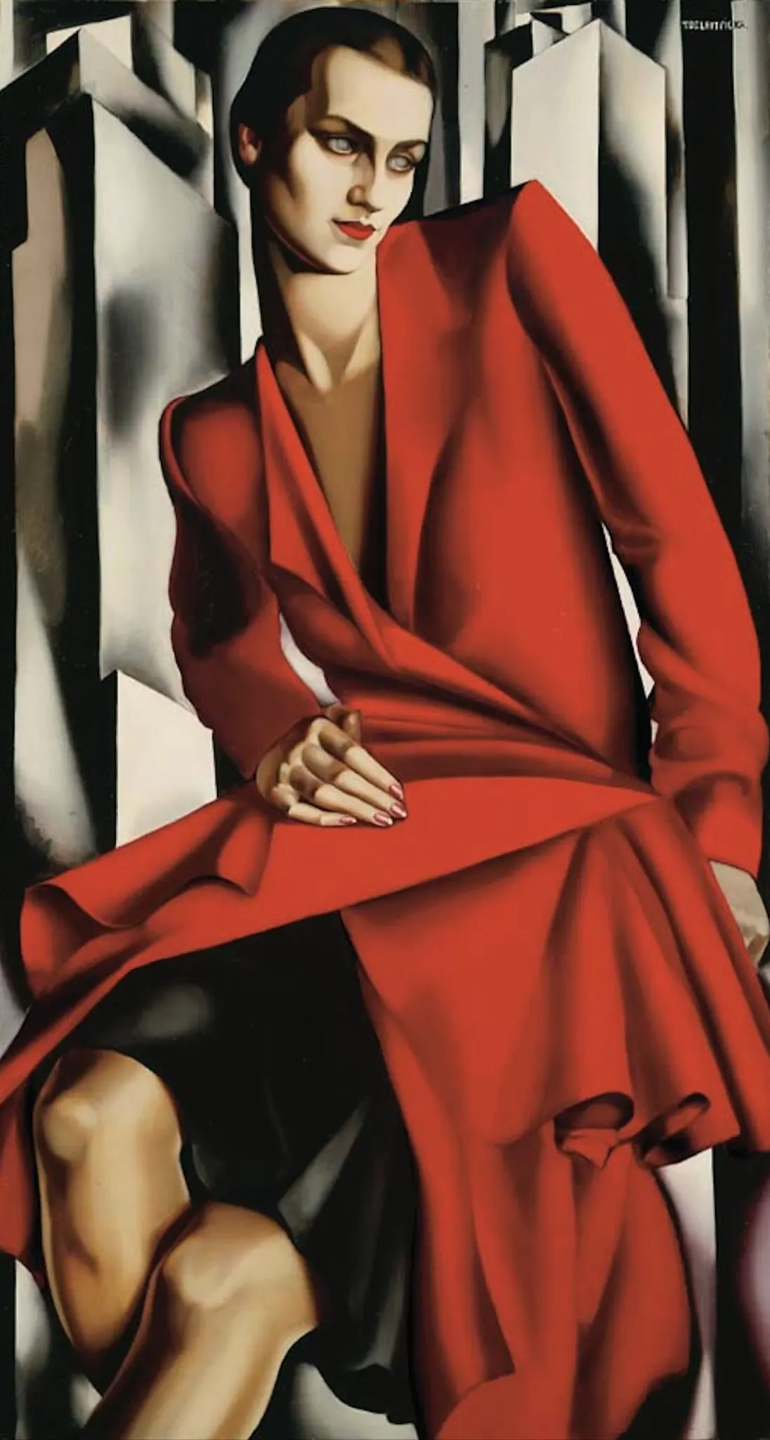 Tamara de Lempicka польский кубизм холст живопись винтажные крафт постеры классические