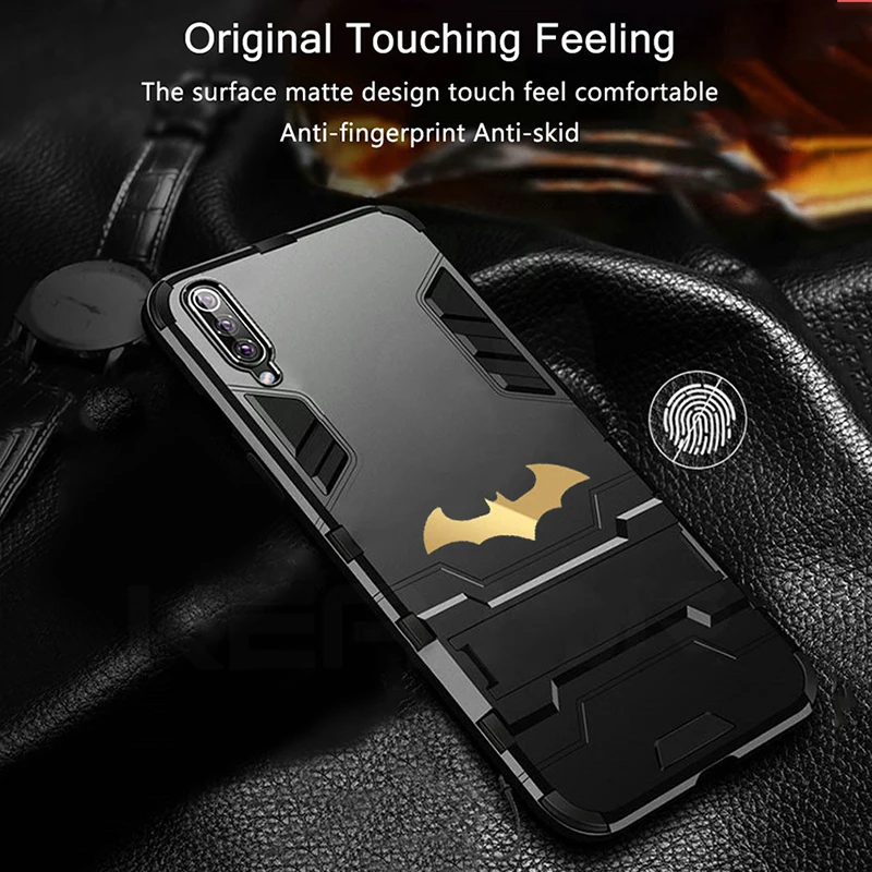 Летучей мыши чехол с подставкой для Samsung Galaxy A70 A50 A40 A30 A41 M31S A71 J6 J8 A7 A8 плюс