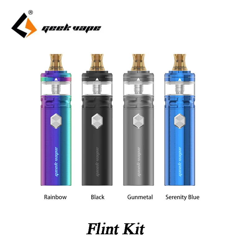 Оригинальный Geekvape Флинт все в одном комплект Vape Танк NS катушка 1000 мАч встроенный