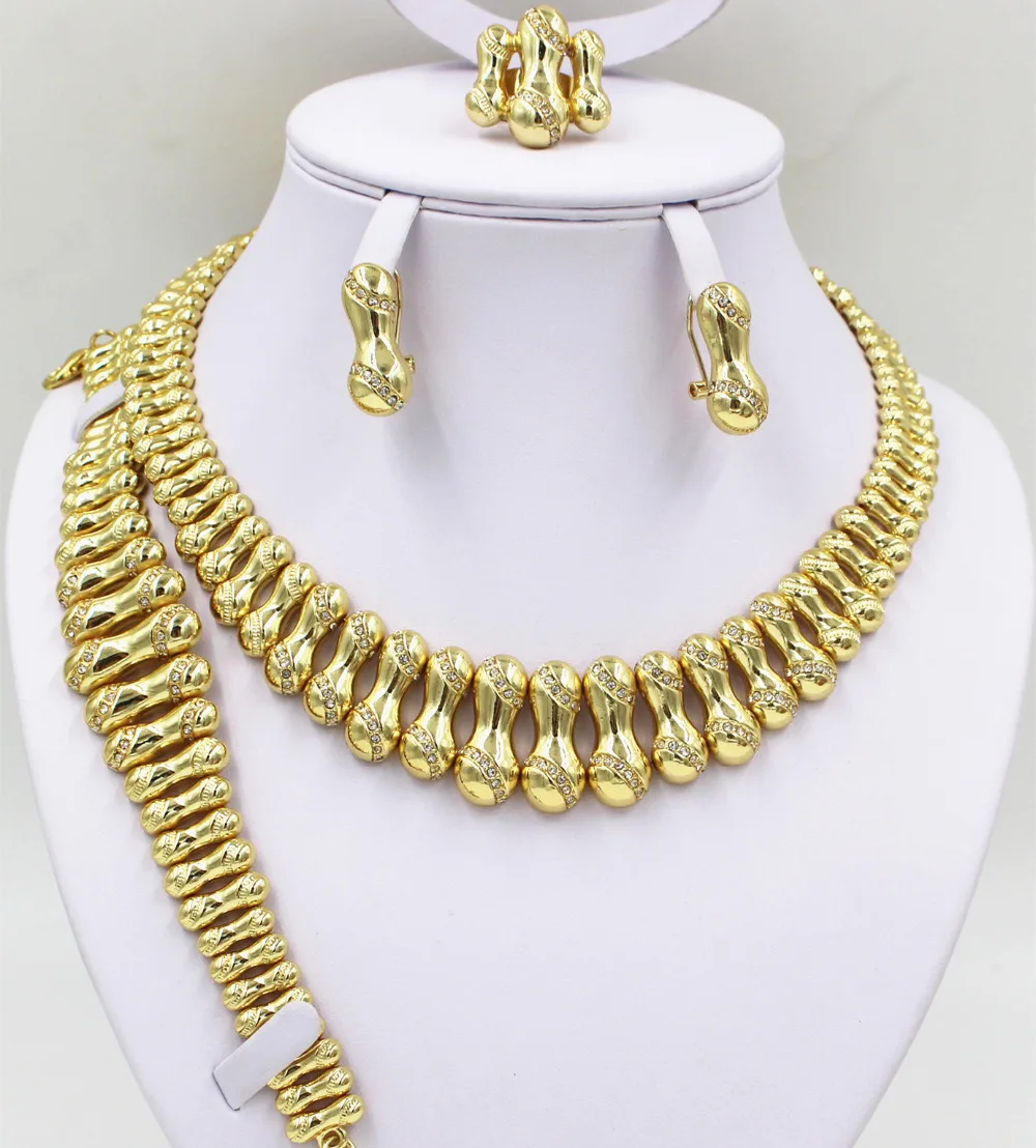 Бесплатная доставка! африканский свадебные платья невесты комплект ювелирных