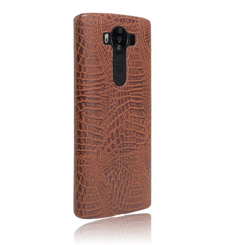 For LG V10 F600 5.7inch phone bag case Luxury Crocodile Skin PU leather Protective Case Cover for / lg G4 pro |