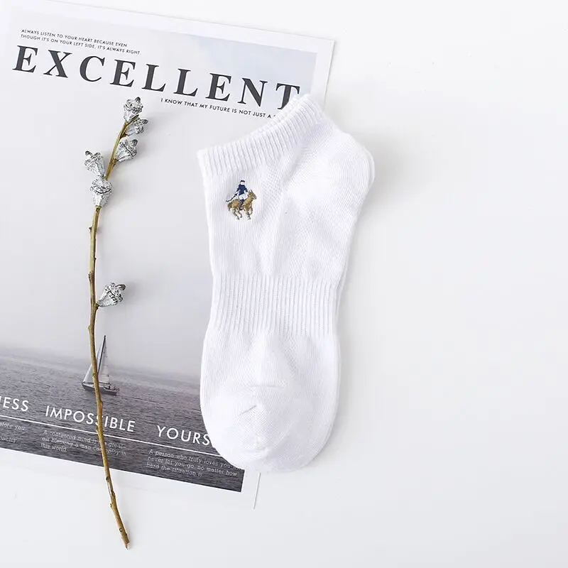 2019 сезон весна лето бренд Носки новый сплошной цвет хлопок Повседневные носки