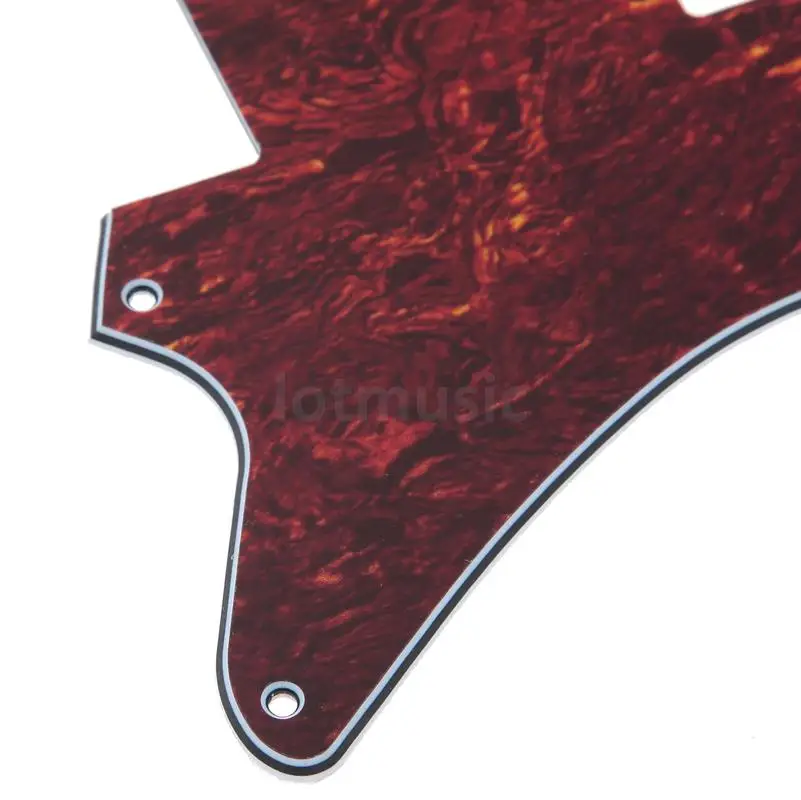 Запасная плоская гитарная накладка PRS SE 4 слойная коричневая черепаховая