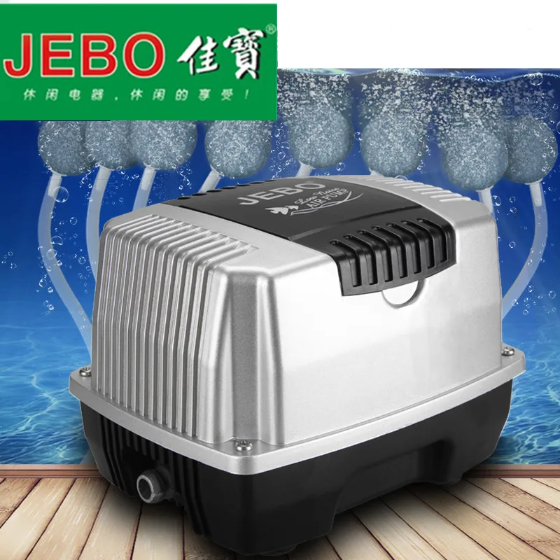 JEBO большой воздушный насос 220 ~ 240V 10WFor аквариум с 8 способами разветвитель