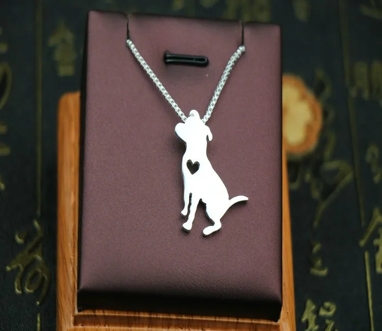 Бульдог ожерелье подвеска для собаки бульдог ювелирные изделие золотого цвета с