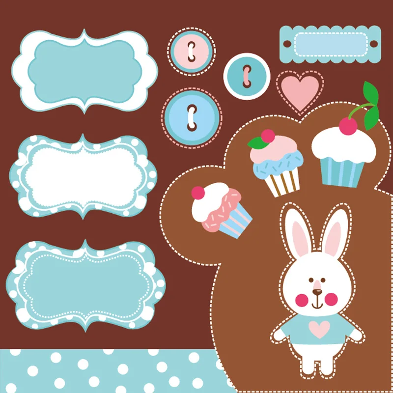 

Вырубные штампы, животные, мультфильм, кролик, металлические стальные штампы, трафареты для «сделай сам», скрапбукинг, фотоальбом, Декор, ре...