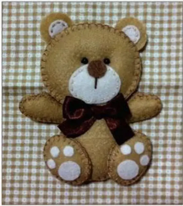 Металлические штампы для макияжа с изображением милого коричневого медведя