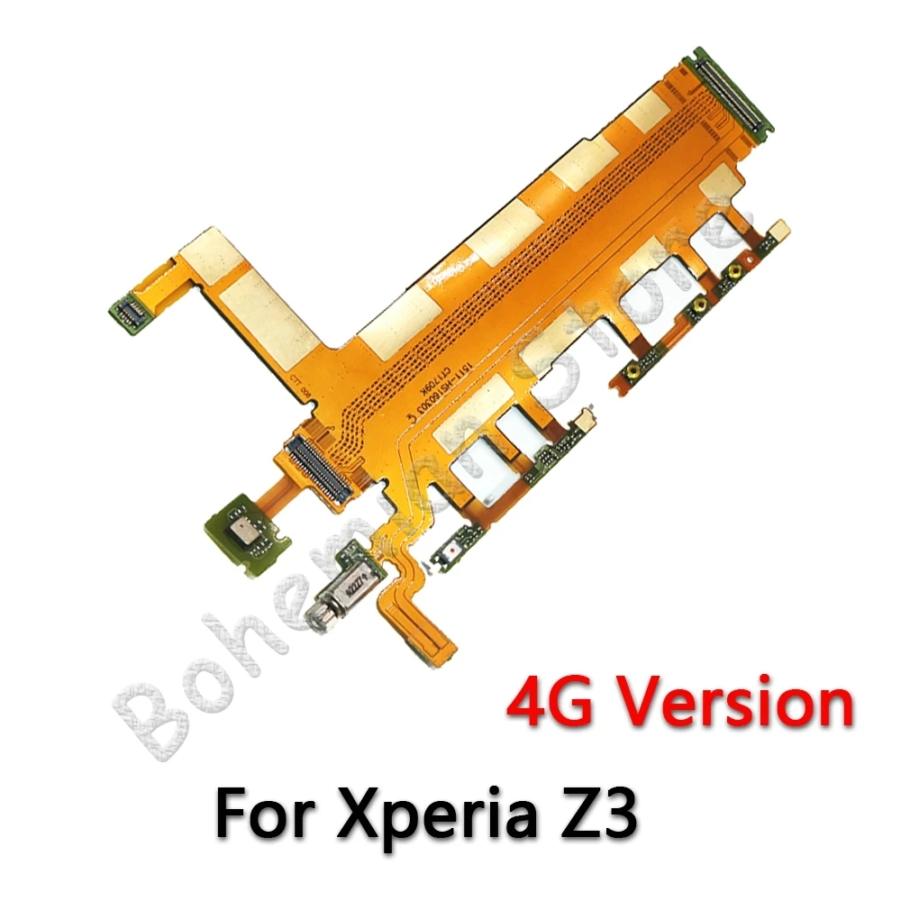 Для sony Xperia Z Z1 Z2 Z3 Z4 Z5 Compact Premium Plus док-станция для зарядки ЖК-Коннектор с боковой клавишей громкости гибкий кабель