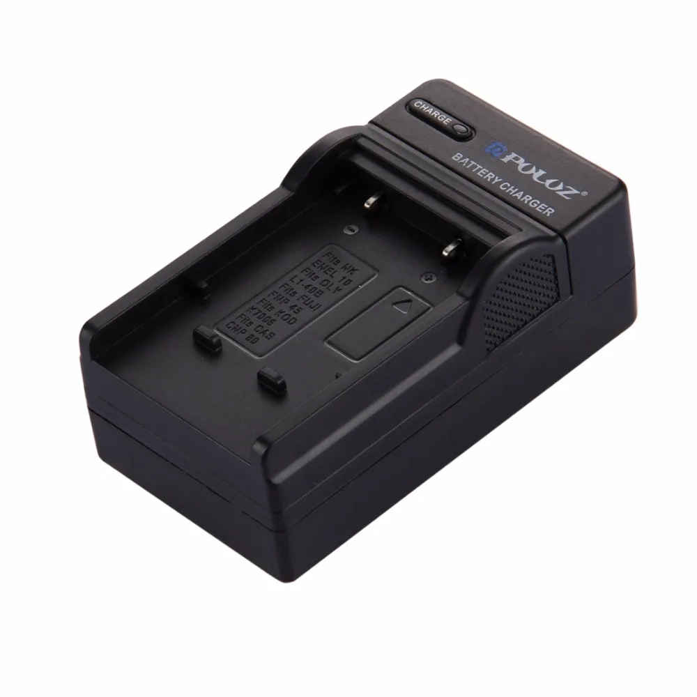 Зарядное устройство для камеры с американской вилкой Nikon EN-EL10 / Olympus LI-40B FUJI FNP-45 Kodak