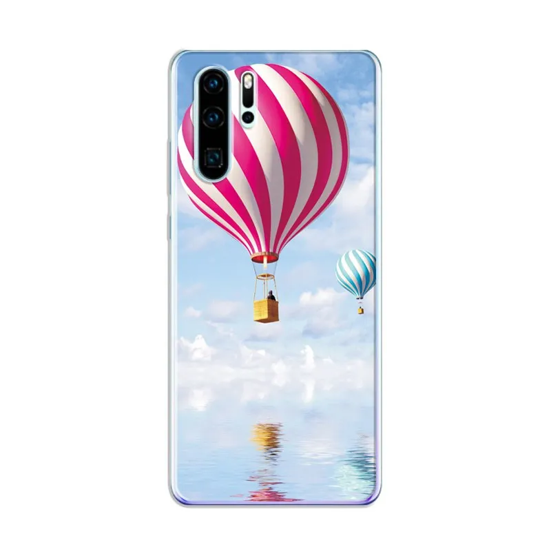 Новинка чехол для телефона Huawei P30 Pro новейший силиконовый с принтом бабочки Lite Funda