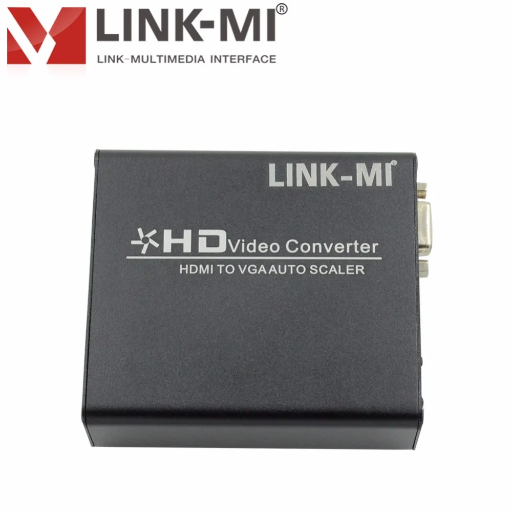 Фото LINK-MI HV01 HDMI к VGA Авто скалер HD видео конвертер с аудио Выход для HD ТВ CRT/ЖК-дисплей СВЕТОДИОДНЫЙ Проектор Монитор до 1080p №3