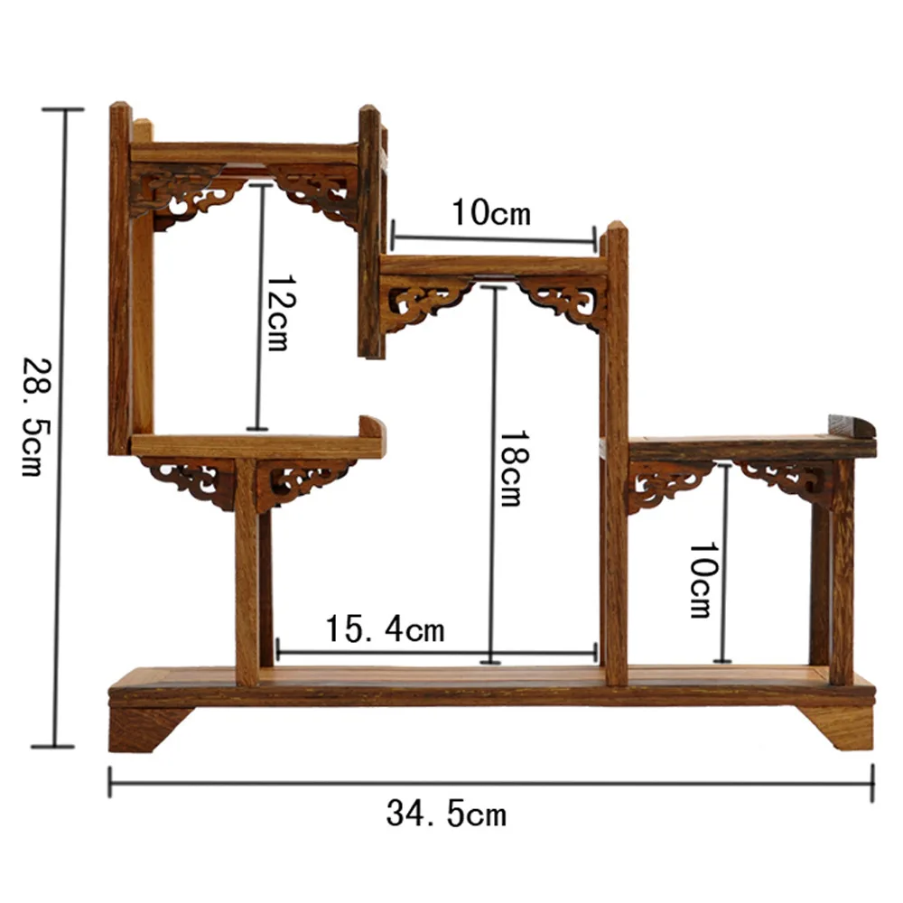 Мебель из красного дерева Мин и Цин венге новинка полка для трех сувениров