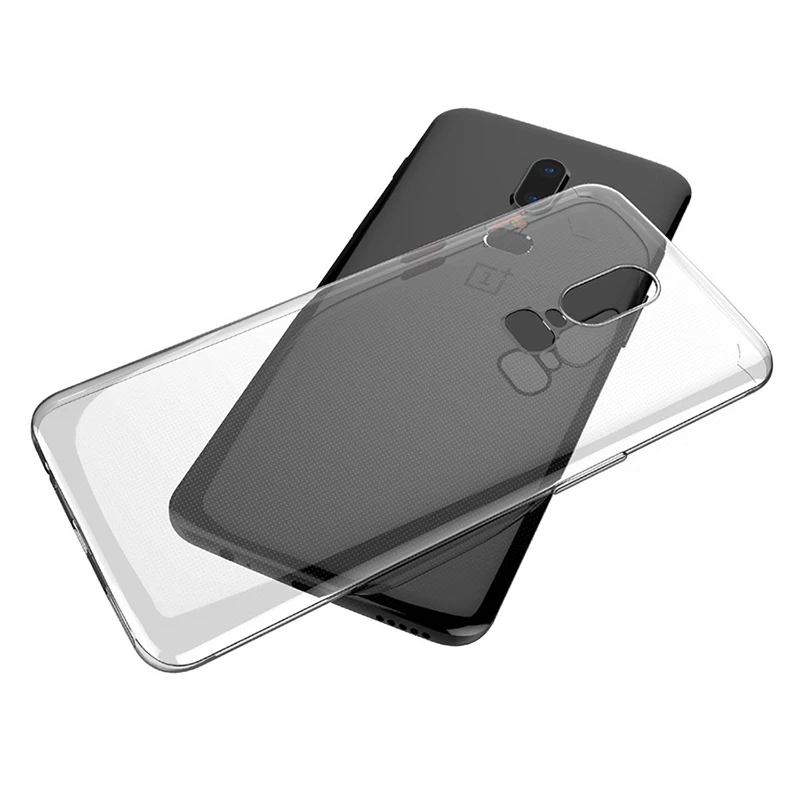 Прозрачный мягкий чехол из ТПУ для OnePlus 6 One Plus 3 3T 5 5T 6T 7 7T Pro прозрачный силиконовый