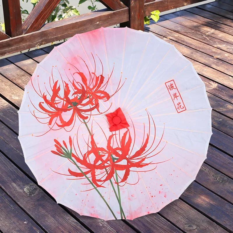 Bianhua 2 Китайский промасленный бумажный зонтик Шелковый Hanfu древний костюм женщина Hanfu Cos фотография украшения Танец paraguas mujer - Цвет: Bianhua 2