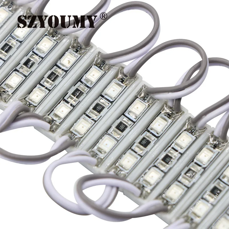 SZYOUMY DC12V 2835 2 светодиодных модуля IP65 водонепроницаемая светодиодная подсветка для