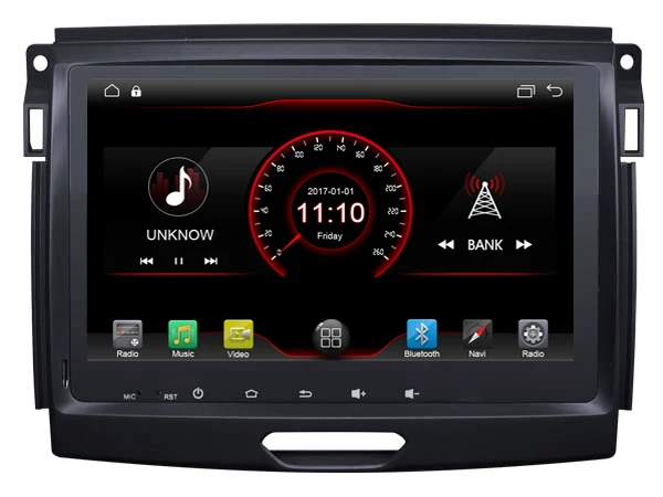 Автомобильный DVD-плеер WITSON ANDROID 10 для FORD RANGER 2016 внешний микрофон 2 Гб ОЗУ 16 ПЗУ