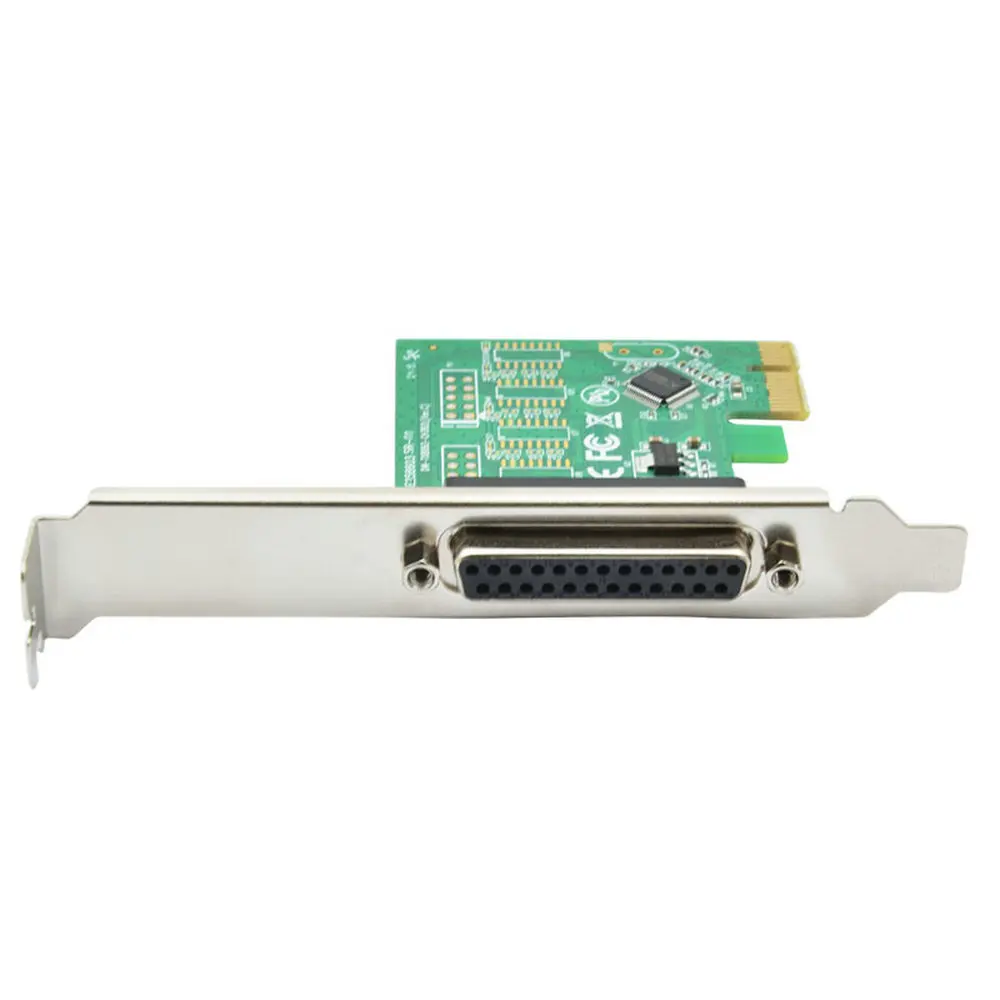PCIe параллельная Плата расширения PCI Express 1 0x1 до порта промышленный DB25 25 контактный