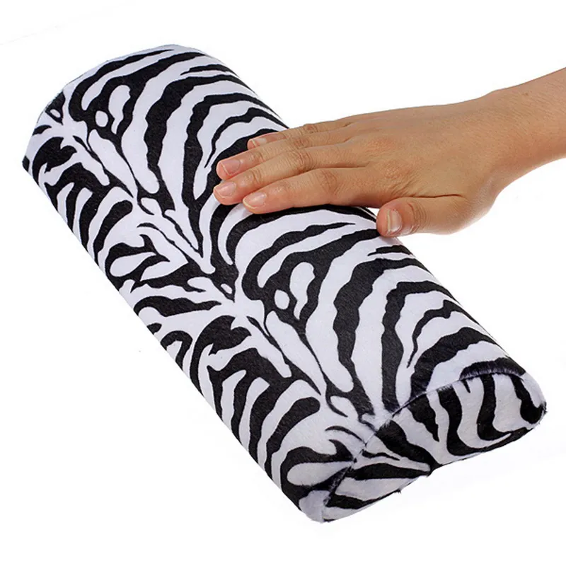 Бесплатная доставка Новая мягкая Zebra полосы рук на подушки ногтей Книги по