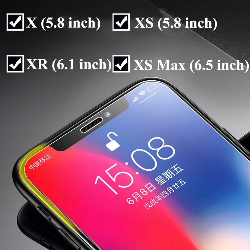 Защитное стекло Aifon для iphone Xr X Xs Max 10 Sx Rx R S ixr | Мобильные телефоны и аксессуары