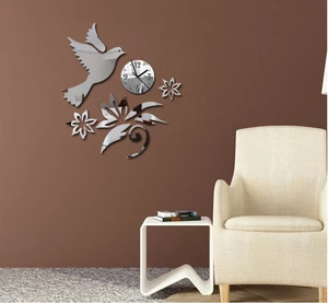 Настенные часы Reloj De Pared Horloge, большие декоративные кварцевые часы в современном дизайне для гостиной, 3d, сделай сам, акриловые, 2019