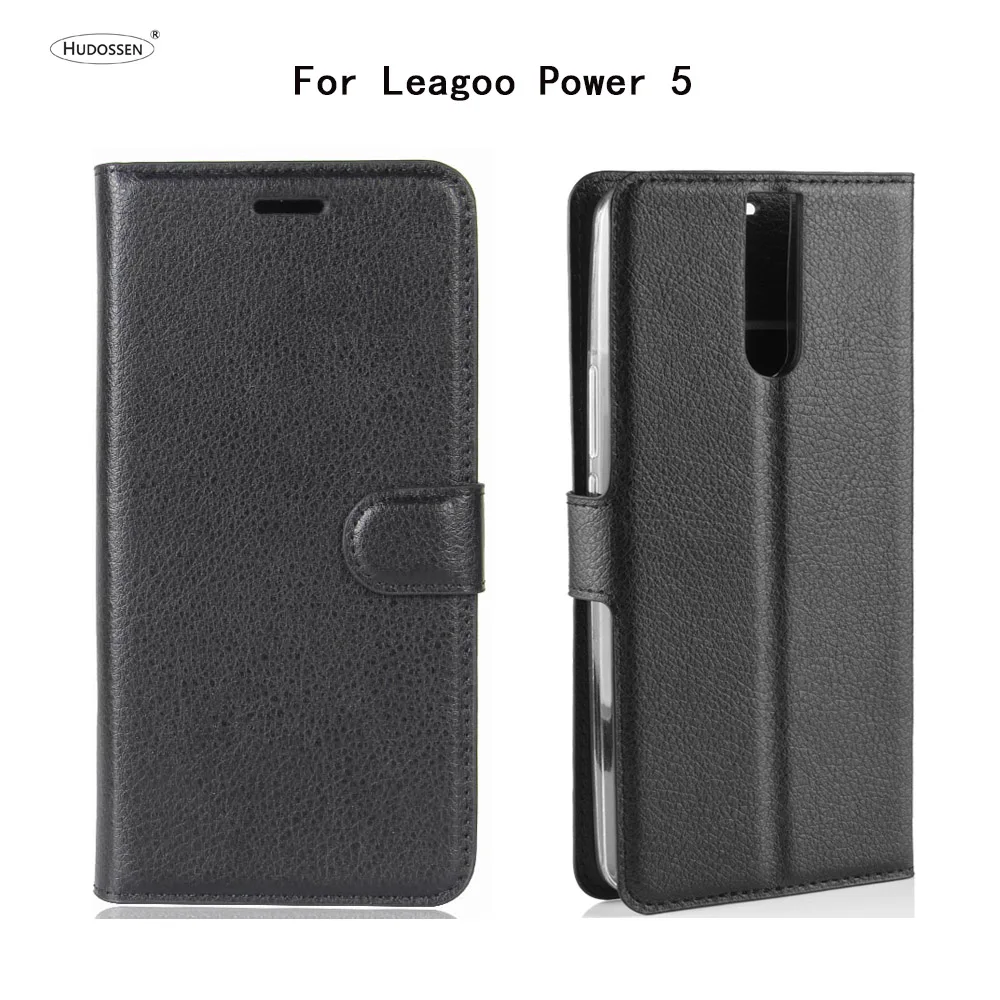 Чехол HUDOSSEN для Leagoo Power 5 роскошный защитный чехол телефона Power5 откидной кошелек