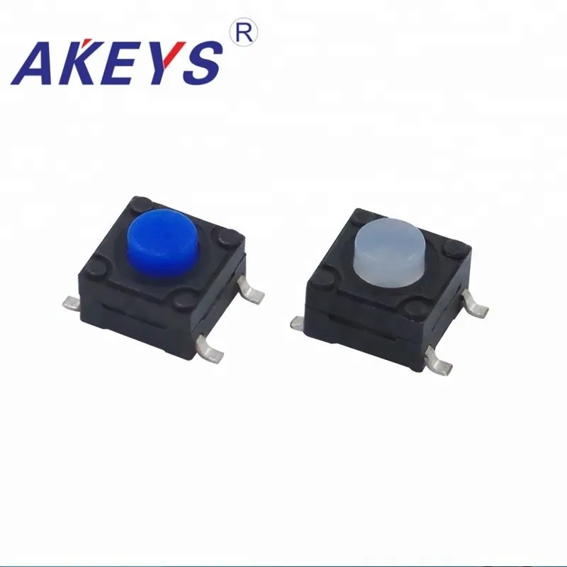 50 шт. TS I015B 6*6 Водонепроницаемый такт переключатель SMD 4 Pin мини сенсорный
