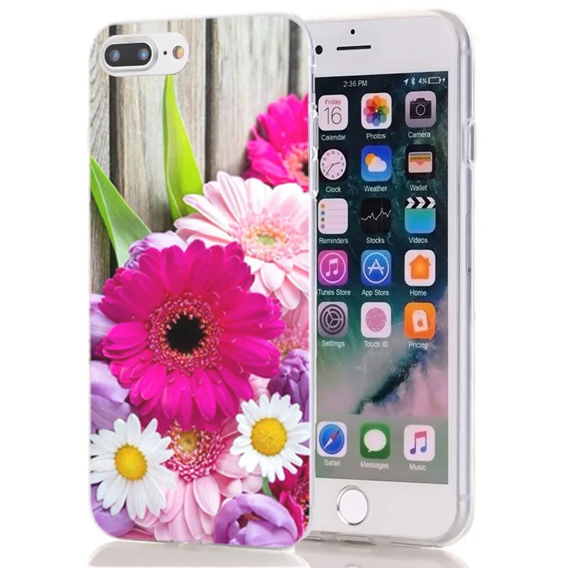 For iPhone 6 7 8 4.7" X Plus plus 5.5" Fashion Cartoon Lovers Mickey Mouse Minnie cover soft TPU case B800 |
