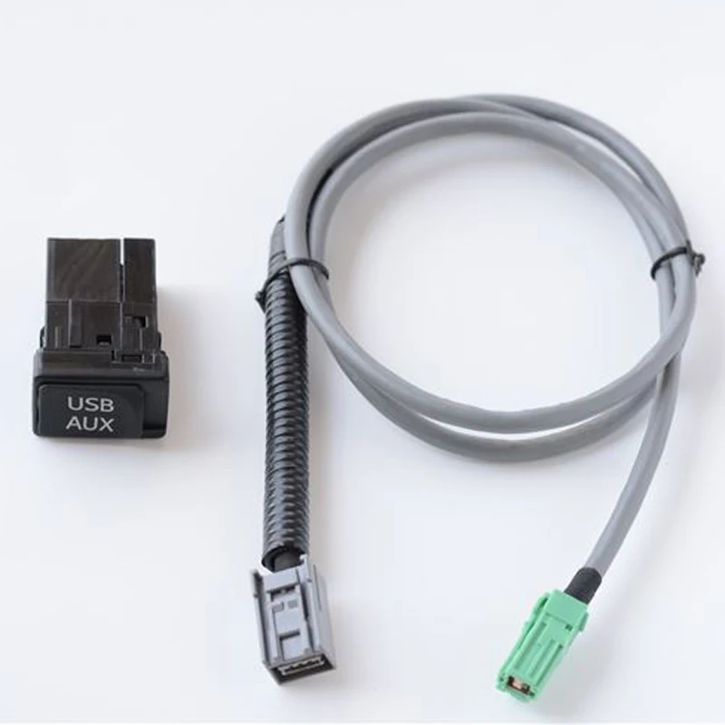 Biurlink USB AUX Интерфейс переключатель адаптер Жгут кабель комплект для Toyota Corolla Camry Reiz RAV4 Prius Verso Highlander