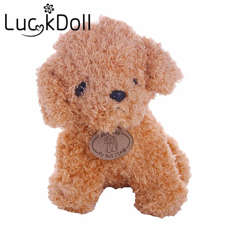 LUCKDOLL мягкая плюшевая игрушка собака с ALead подходит 18 дюймов Американский 43 см