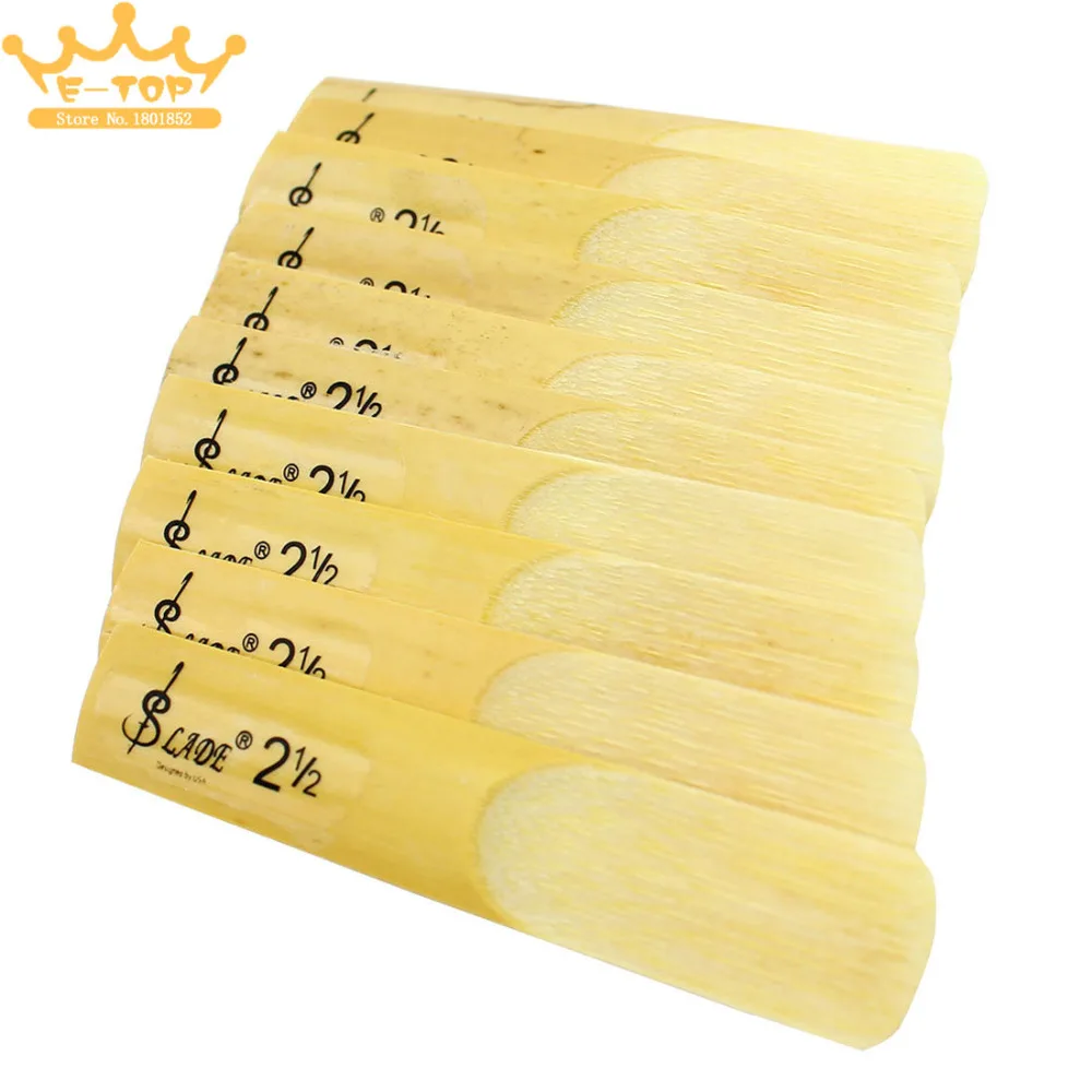 SLADE 10 x Lade Сопрано саксофон Bb Strength 2 5 Reeds Bamboo 1/2 Sax части|sax parts|soprano saxophonesaxophone soprano |