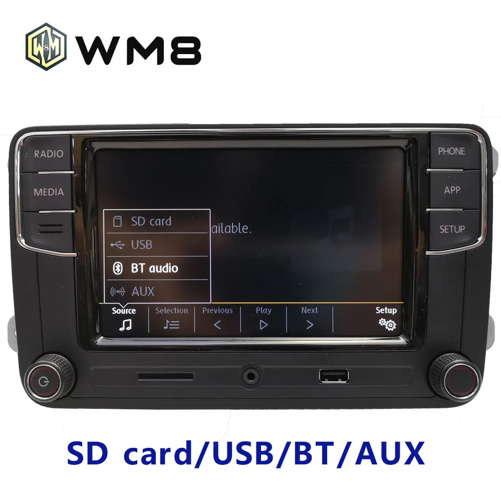 Carplay RCD330 RCD330G Plus 6 5 MIB радиоприемник для VWGolf JettaCCTiguanPassatPoloTouran 187B RCD510 RCN210 5406 5314