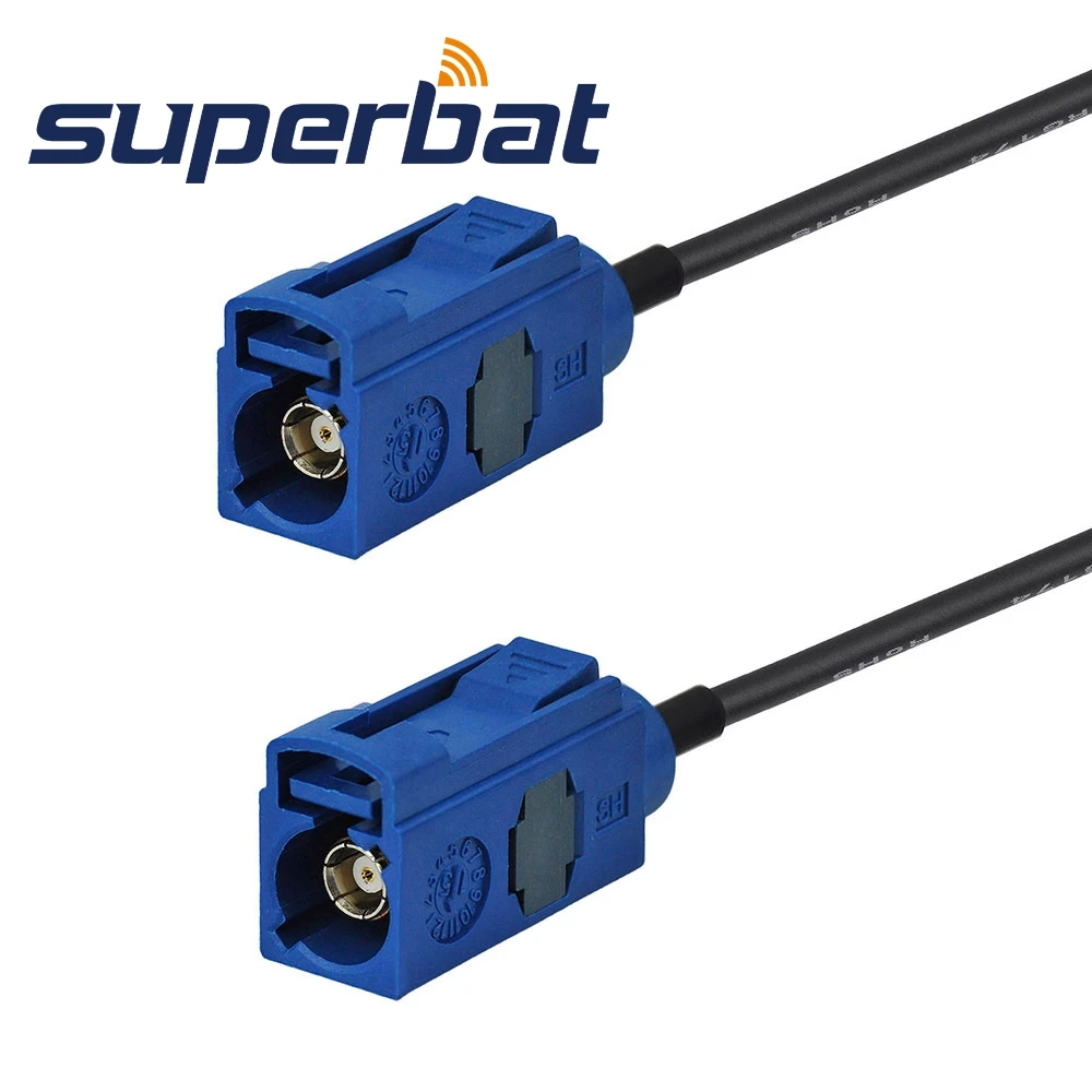 Фидерный кабель Superbat Fakra C с гнездом для прямой антенны PigtailRG174 1 5 м GPS навигации или