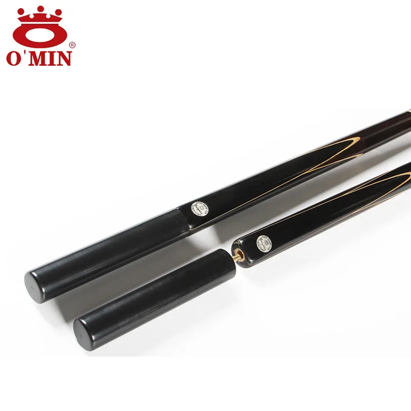 Новый Omin 3 4 Jointed снукер Cues 3/4 9 8 мм наконечники модели с удлинителем черный Китай |