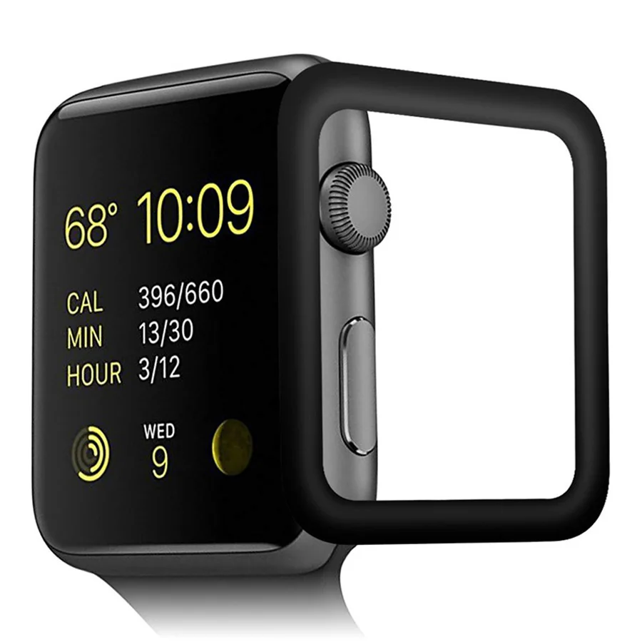 Nugokanaly для IWatch 40 мм 42 44 серия 3 2 1 3D полное покрытие закаленное стекло iWatch 38 мягкий