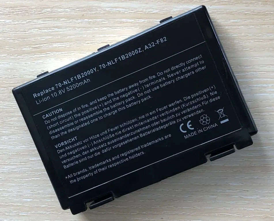 [Специальная цена] Аккумулятор для ноутбука ASUS A32 F82 F52 L0690L6 L0A2016 K40IJ K40IN K50AB X2A K50ij K50IN