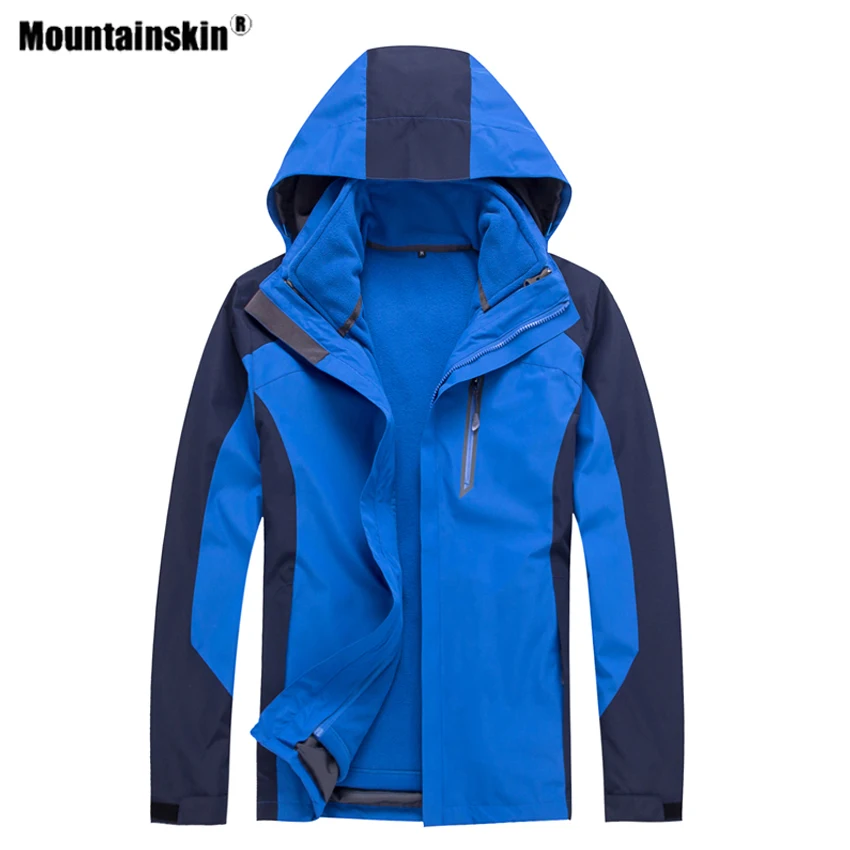 Куртка из флиса Mountainskin 2 шт. теплая куртка для активного отдыха спорта катания на