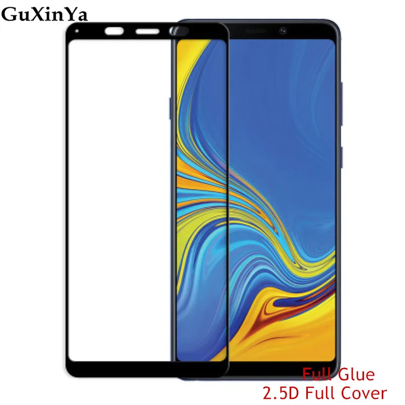 

Защитное стекло для экрана для samsung A9 Star Pro Полное Клей закаленное стекло для samsung A9 2018 полное покрытие стекло A9S/A9 Star Pro