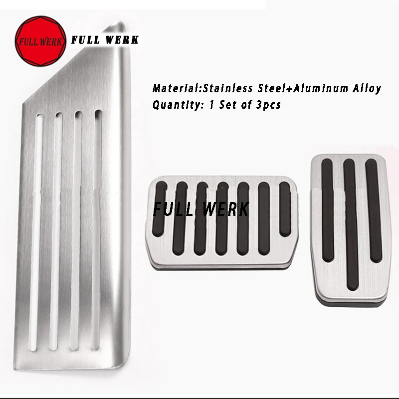 Автомобильная подножка из нержавеющей стали накладка на педаль Накладка для Tesla