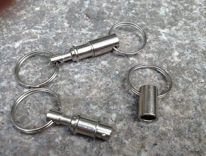 EDCGEAR рюкзак брелок для ключей с двойным головка съемная цепочка быстроразъемный