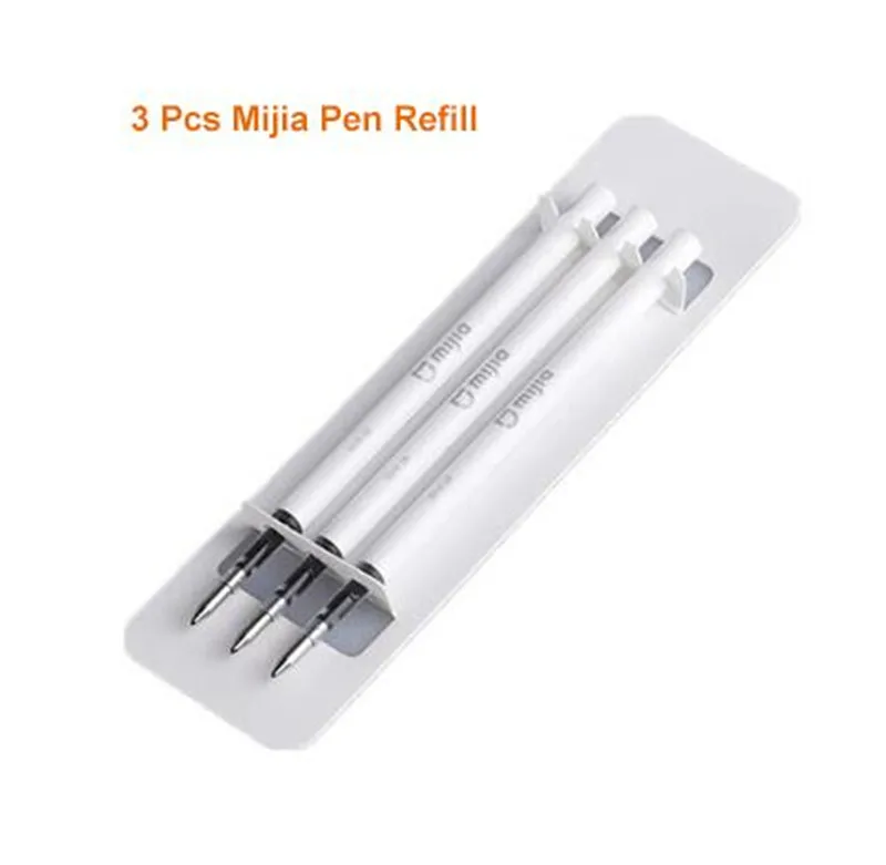 Xiaomi Refill Xiaomi Mijia Sign Pen 9,5 мм ручка для подписи PREMEC гладкая швейцарская заправка MiKuni Япония чернила добавить Mijia ручка черный Заправка - Цвет: Xiaomi Refill