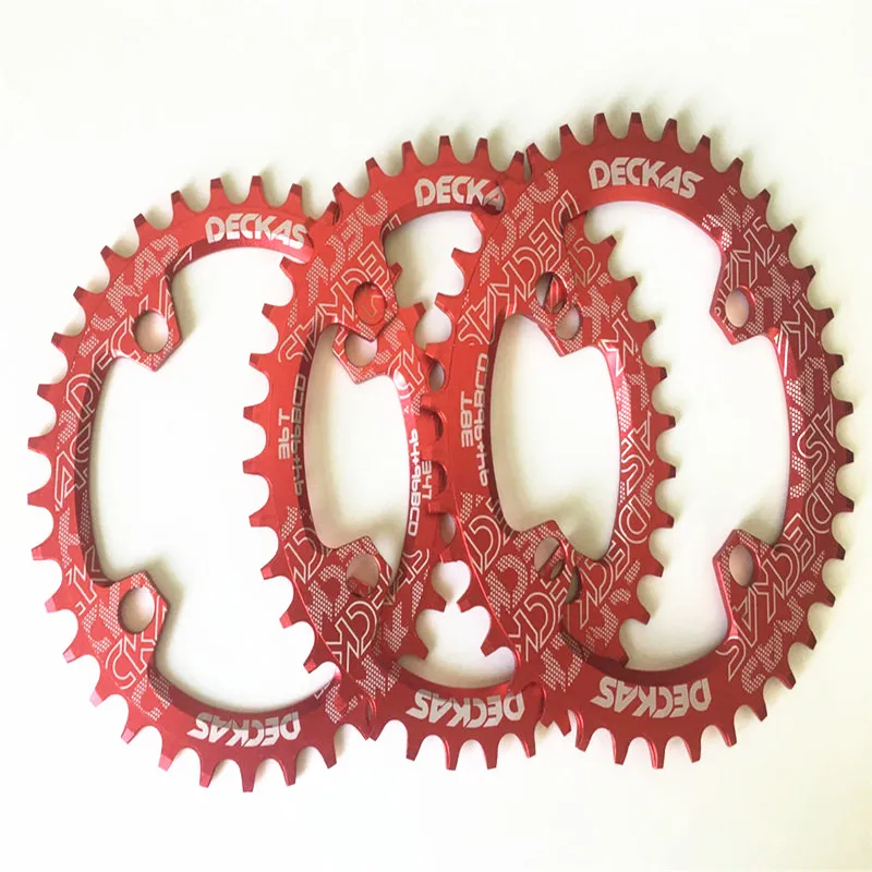 Deckas круглая/Овальная 94 + 96BCD 32/34/36/38 MTB mountain 96 мм велосипедная Экипировка для